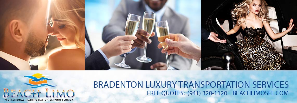 Bradenton Limo Service Rental - Bradenton Private Transportation - Bradenton Black Car Service - Beach Limos Florida