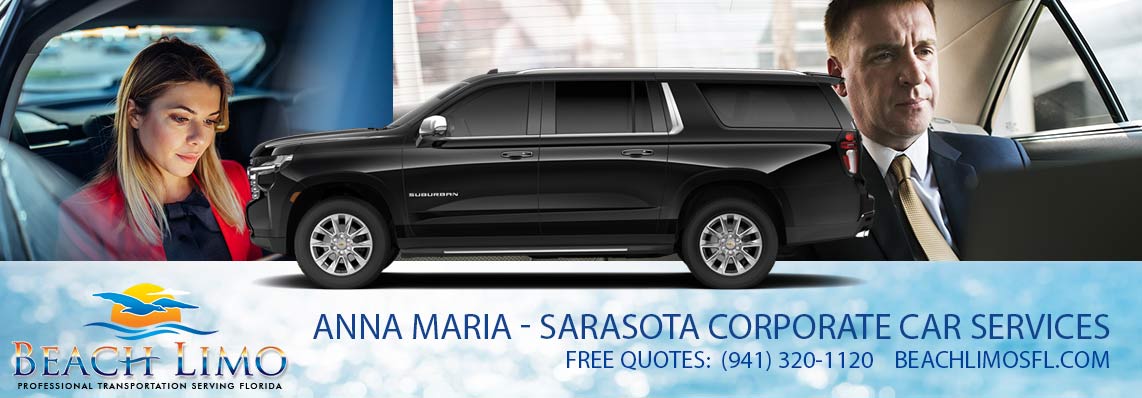 Corporate Car Service, Anna Maria Corporate Car Service, Beach Limos Florida