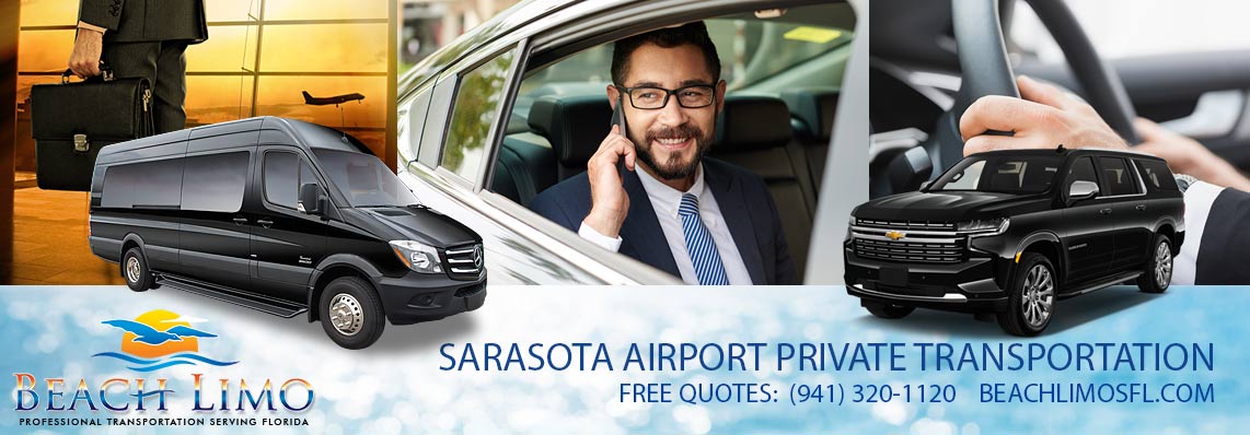 Sarasota Airport Transportation Service - Sarasota Bradenton International Airport Limousine Service, Beach Limos Florida