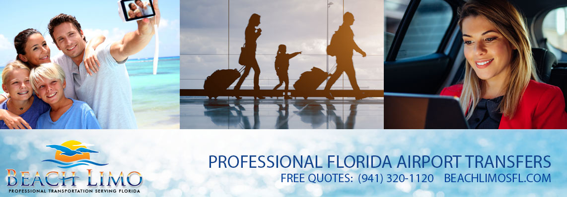 Bradenton Limo Service Rental - Bradenton Private Transportation Car Service - Bradenton Airport Shuttle Service - Bradenton Bay Private Car Service - Beach Limos Florida